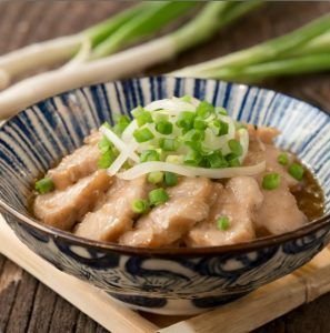 Fukienese pork with scallion sauce