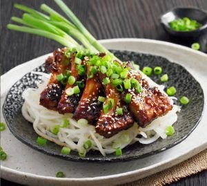 Fukienese scallion beaded "spareribs"