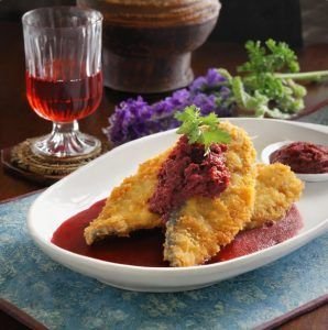 Fukienese deep fried fish with red wine paste